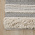 Olliix INK IVY Asher Natural Woven Texture Stripe Bath Rugs