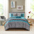 Olliix Mi Zone Chloe Teal Twin Twin XL Comforter Sets