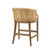 Olliix Martha Stewart Playa Natural Handcrafted Rattan Counter Stool