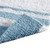 Olliix Madison Park Spa Cotton Reversible Blue Reversible Bath Rugs