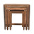 Jofran Furniture Reclamation Rustic Brown 3pc Nesting Tables