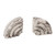 2 TOV Furniture Grey Marble Bookends