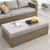 Modway Furniture Convene Cappuccino Outdoor Patio Rectangle Ottomans