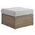 Modway Furniture Convene Cappuccino Outdoor Patio Ottomans