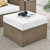 Modway Furniture Convene Cappuccino Outdoor Patio Ottomans