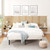 Modway Furniture Render Wall Mount Headboard and Nightstands