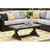 Ashley Furniture Beachcroft Black Light Gray Rectangular Cocktail Table