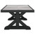 Ashley Furniture Beachcroft Black Light Gray Rectangular Cocktail Table