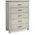 Ashley Furniture Darborn Gray Brown Five Drawer Chest