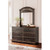 Ashley Furniture Glosmount Reddish Brown Bedroom Mirror