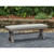 Ashley Furniture Hillside Barn Gray Brown Bench With Cushion