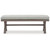 Ashley Furniture Hillside Barn Gray Brown Bench With Cushion