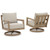 Ashley Furniture Hallow Creek Driftwood Swivel Lounge