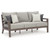 Ashley Furniture Hillside Barn Gray Brown Sofa With Cushion