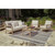 Ashley Furniture Hallow Creek Driftwood 4pc Outdoor Seating Set With Sofa