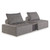 Ashley Furniture Bree Zee Brown 3pc Outdoor Sectional With End Table