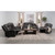 Coaster Furniture Raelynn Grey Motion Loveseat