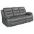 Coaster Furniture Nova Grey Motion 3pc Living Room Set