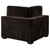 Coaster Furniture Lakeview Dark Chocolate Sectional