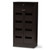 Baxton Studio Acadia Wenge Dark Brown Shoe Cabinet