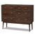 Baxton Studio Disa Modern Brown Wood 6 Drawers Dresser