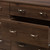 Baxton Studio Disa Modern Brown Wood 6 Drawers Dresser