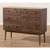 Baxton Studio Disa Modern Brown Wood 6 Drawers Dresser