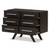 Baxton Studio Auburn Dark Brown 6 Drawers Dresser