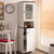 Baxton Studio Lauren White Wood Buffet and Hutch Kitchen Cabinet