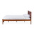 Baxton Studio Demitasse Brown Wood Twin Bed