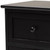 Baxton Studio Dacey Espresso Brown Wood 3 Drawer Storage Cabinet