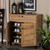 Baxton Studio Coolidge Oak Brown 1 Drawer Shoe Storage Cabinet