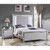 Glory Furniture Livorno Silver Champagne Gray 2pc Bedroom Set with King Bed