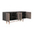 Luxur Living Kawasa Black Sideboard Cabinet