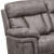 Luxur Living Chapaner Gunmetal Fabric Power Loveseat