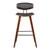 Luxur Living Chikhalagar Cream Brown 26 Inch Counter Height Barstool