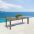 Luxur Living Jitapur Natural Brown Outdoor Patio Dining Table