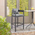 Luxur Living Garsoli Dark Grey Outdoor Patio Bar Stool