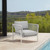 Luxur Living Jogalkhed Light Gray Outdoor Patio Arm Chair