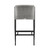 Luxur Living Hingoli Dark Grey Outdoor Patio Counter Height Stool