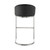 Luxur Living Dhamana Black 26 Inch Counter Stool