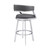 Luxur Living Borisawant Black Grey 30 Inch Bar Height Bar Stool