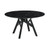 Luxur Living Khadkad Gray Black Marble 5pc Round Dining Set