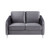 Lilola Home Hathaway Velvet Loveseats