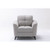 Lilola Home Callie Light Gray Fabric Chairs