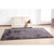 Amazing Chubby Shaggy Grey Hand Tufted Area Rugs