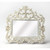 Butler Specialty Favart White Carved Wall Mirror