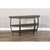 Purity Craft Allure Dark Brown Wood Sofa Table