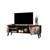 Manhattan Comfort Doyers Red Blue 62.20 Inch TV Stand