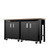 Manhattan Comfort Fortress 3pc Cabinet and 1.0 Work Table Sets